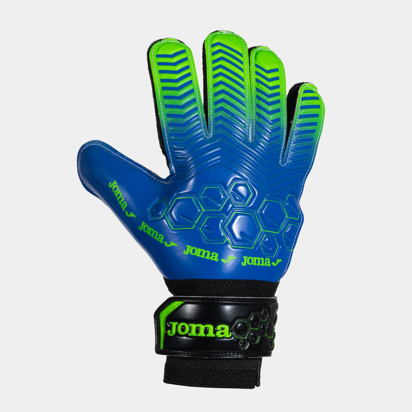 JOMA CALCIO GOALKEEPER GLOVES ROYAL BLUE FLUOR GREEN