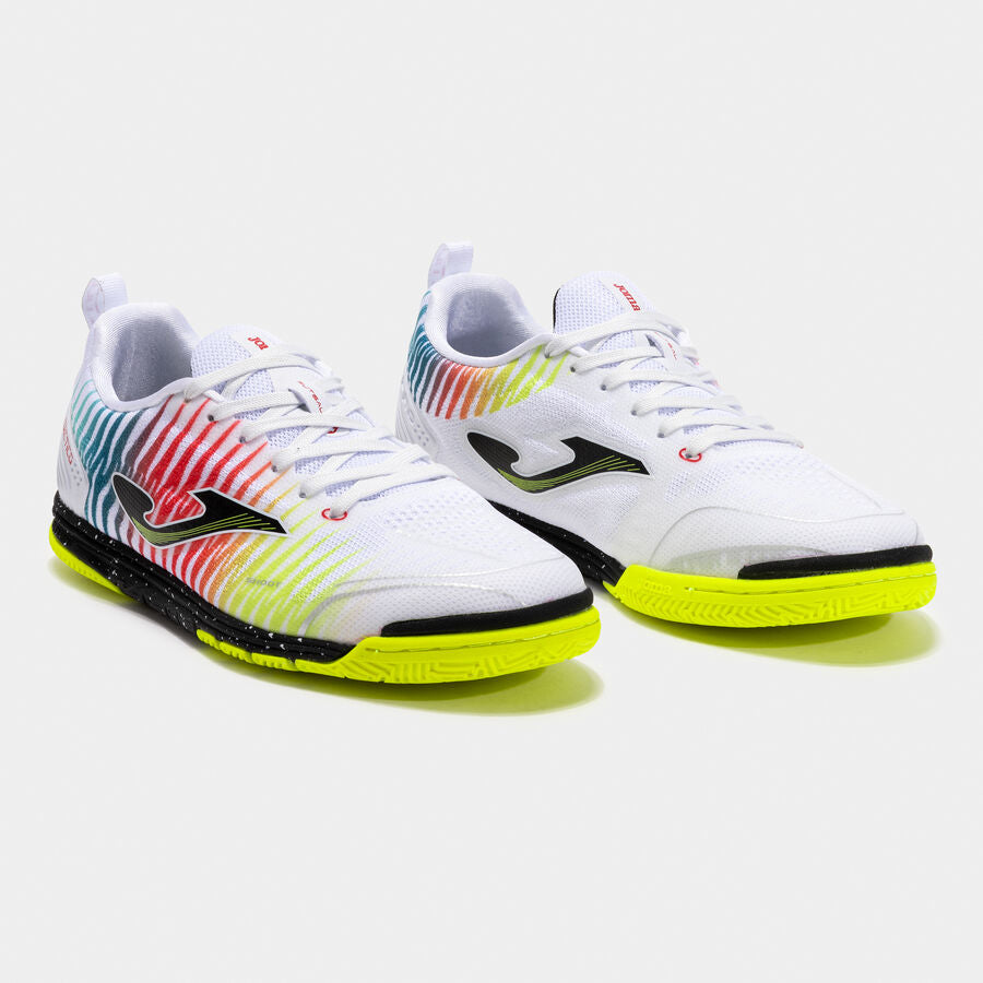 JOMA TACTICO 2576 WHITE YELLOW RED INDOOR