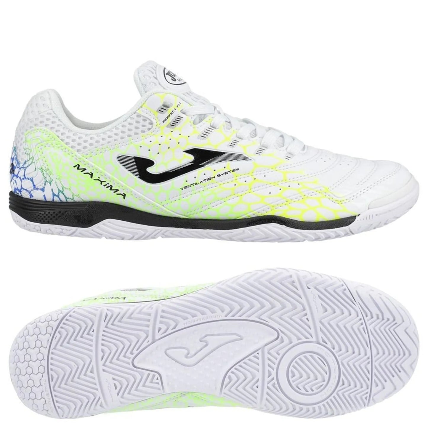 JOMA MAXIMA 2532 WHITE YELLOW GREEN INDOOR